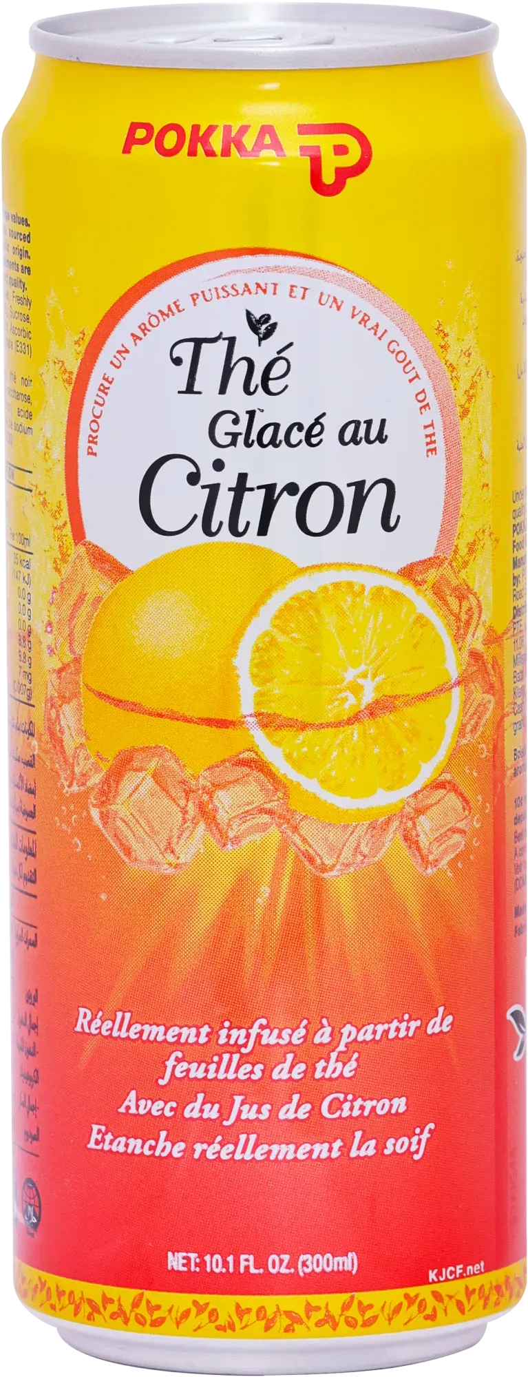 canette slim citron pokka