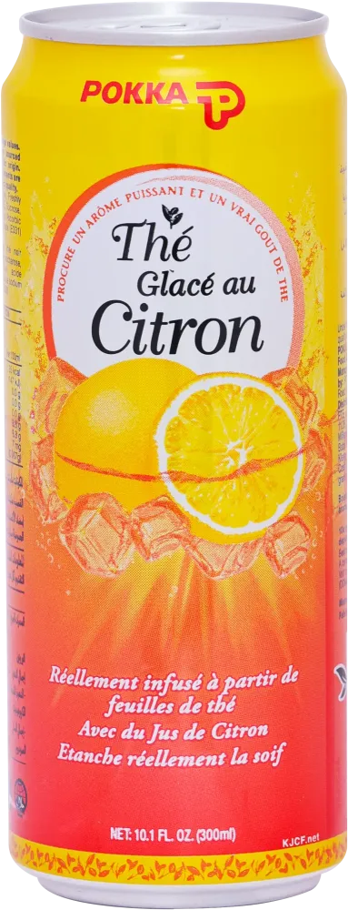 canette slim citron pokka