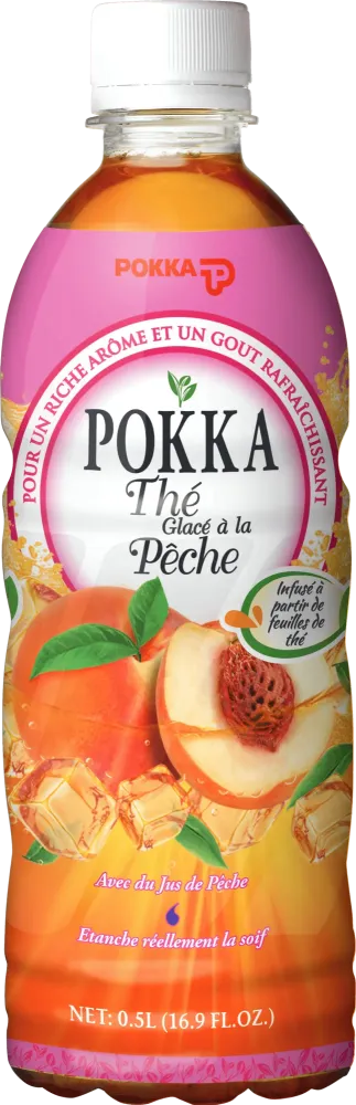 POKKA Ice Peach Tea 500ml