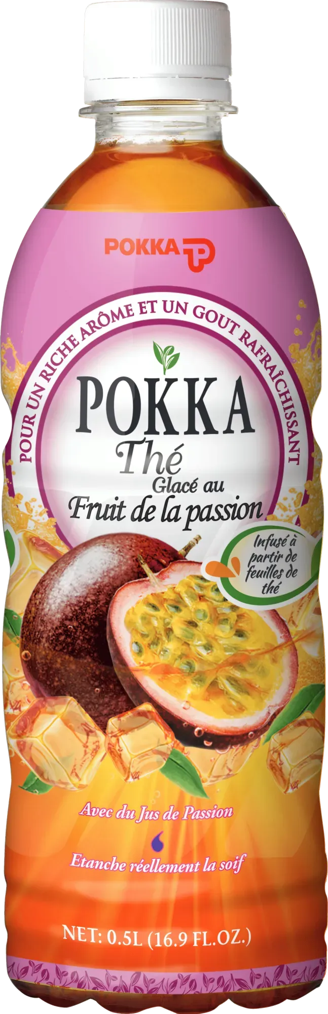 POKKA Ice Passion Fruit Tea 500ml