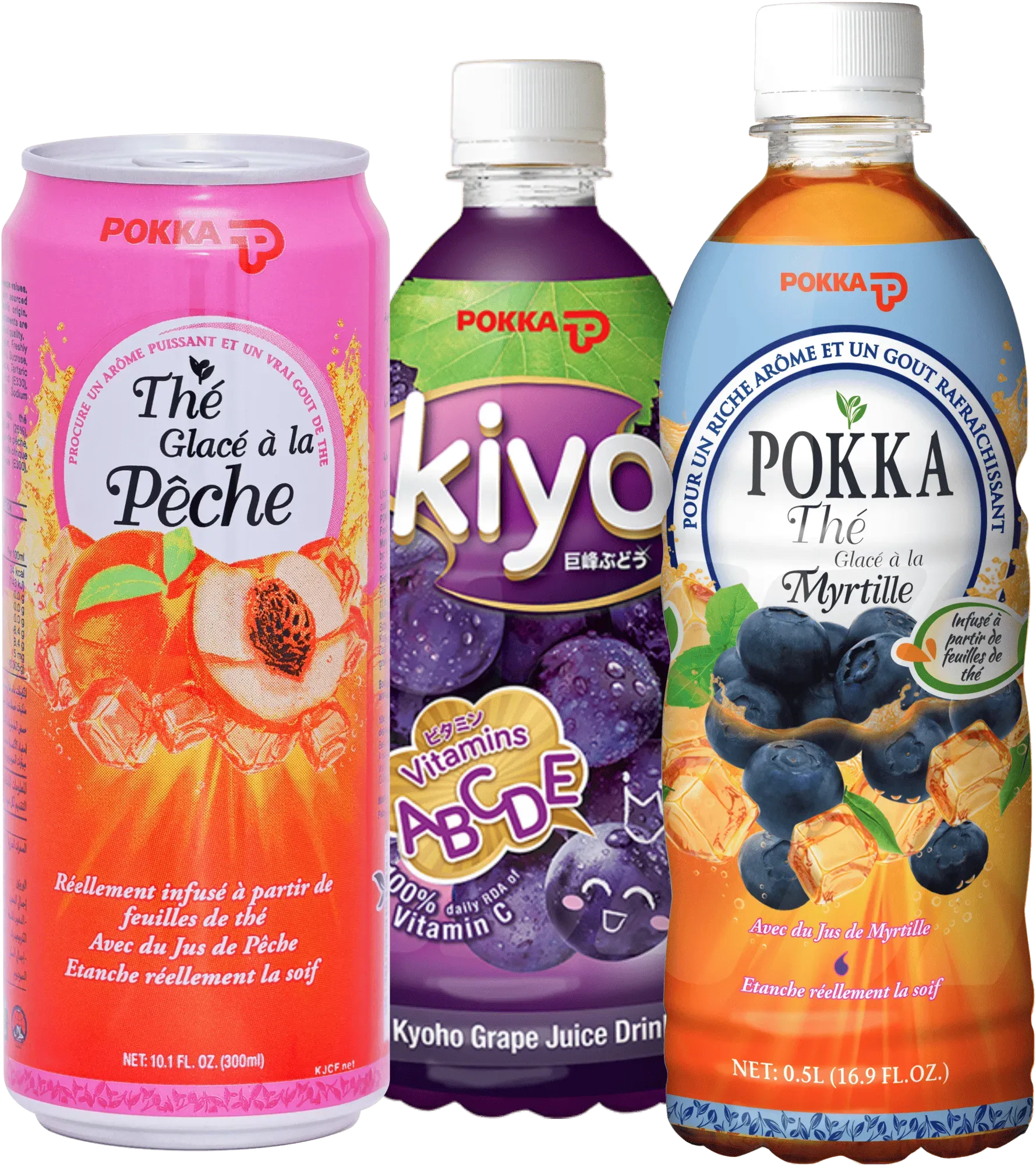 canettes et bouteilles